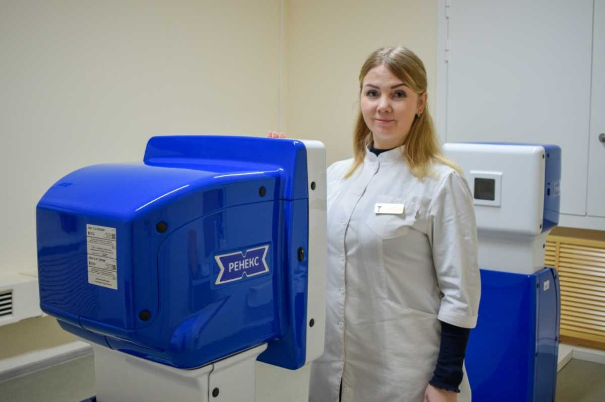 В Старорусской ЦРБ начал работать новый цифровой флюорограф