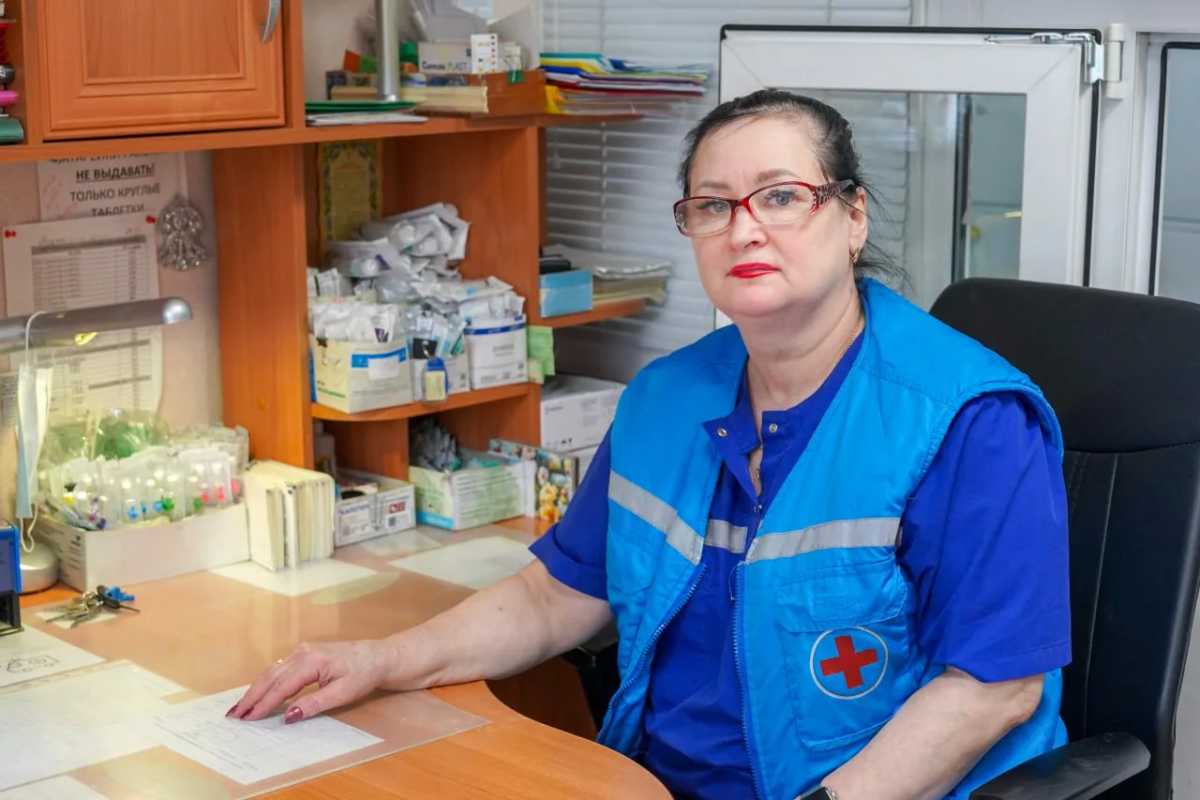 Татьяна Абросова более 40 лет работает на Новгородской станции скорой помощи