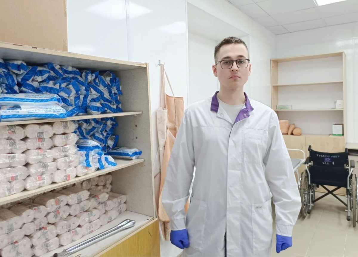 В травмпункте ЦГКБ работает победитель конкурса «Новгородский медицинский брат»