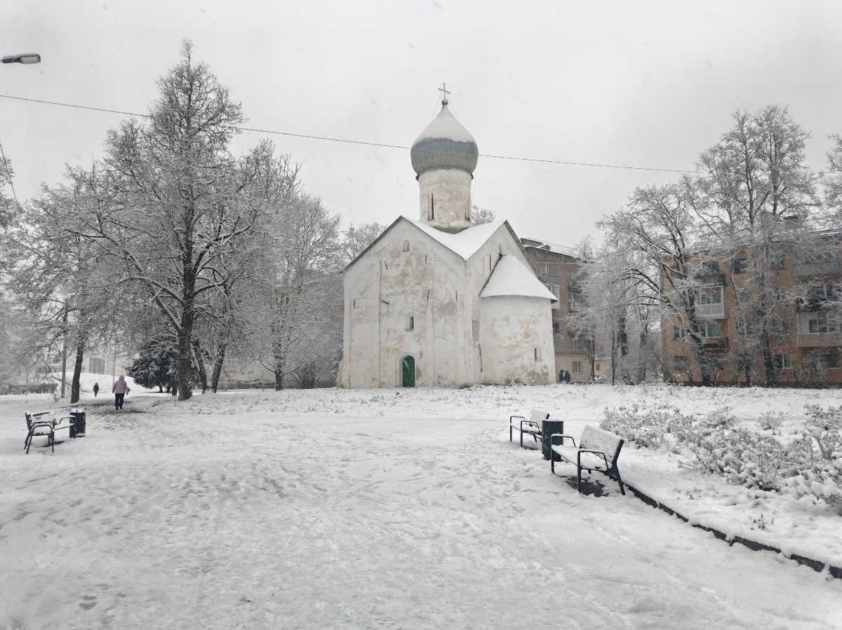 На Новгородскую область идёт сильная метель