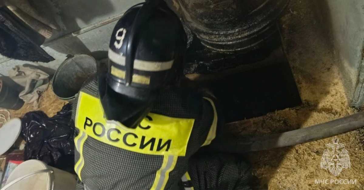 На пожаре в окуловской Угловке спасена женщина