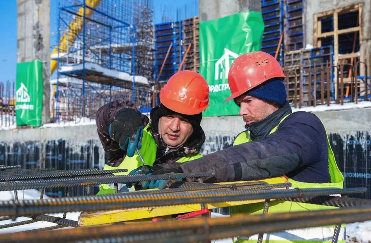 В новом корпусе ИНТЦ «Валдай» в Великом Новгороде строят первый этаж