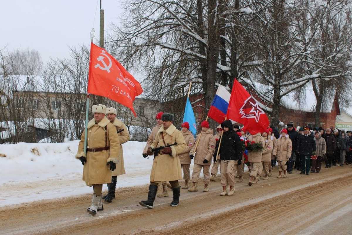 Демянск и Волот отмечают годовщину освобождения от немецко-фашистской оккупации