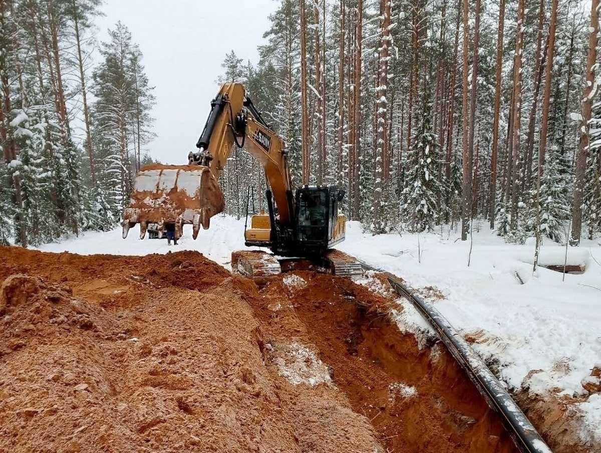 В Новгородской области начали строить газопровод до города Пестово