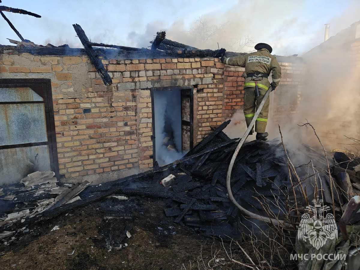 Пожарные потушили два горевших дома – в Пестове и Окуловском округе