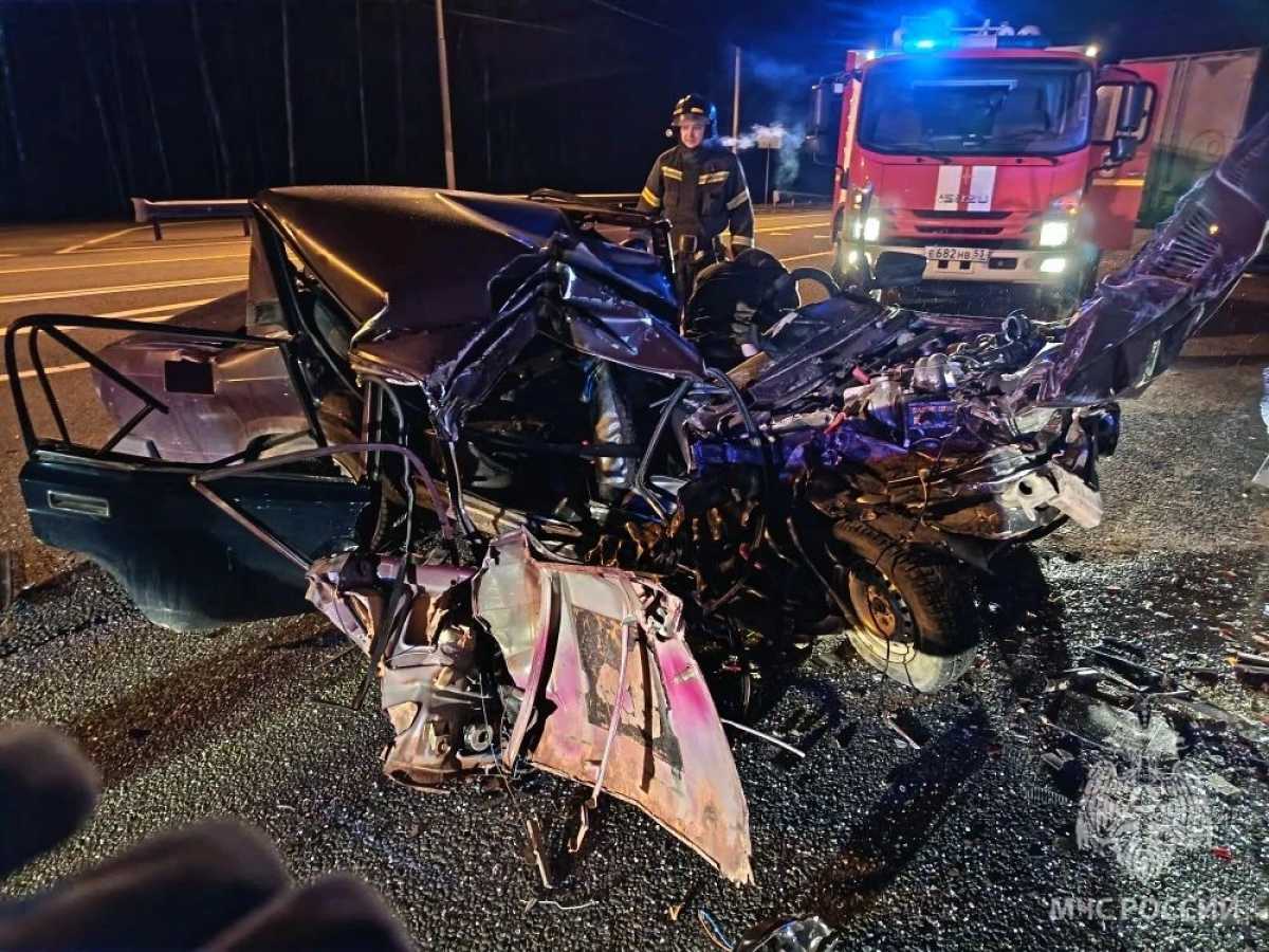 Пострадавшего в ДТП на М-10 водителя доставили в валдайскую больницу