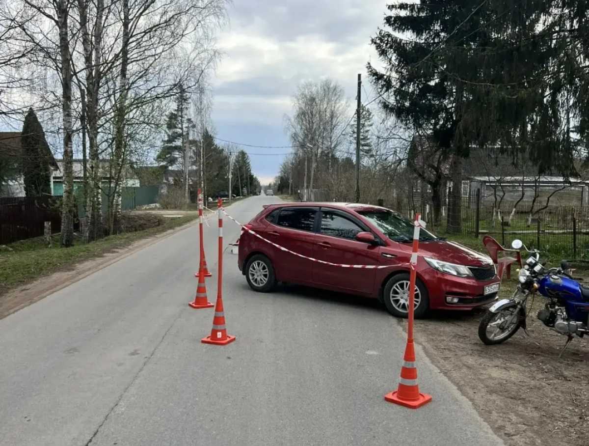Водитель мопеда пострадал в ДТП в Котовицах под Великим Новгородом