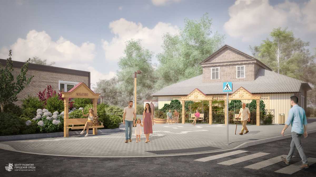 Бронзовый кот Люб появится в Любытине после благоустройства Базарной улицы