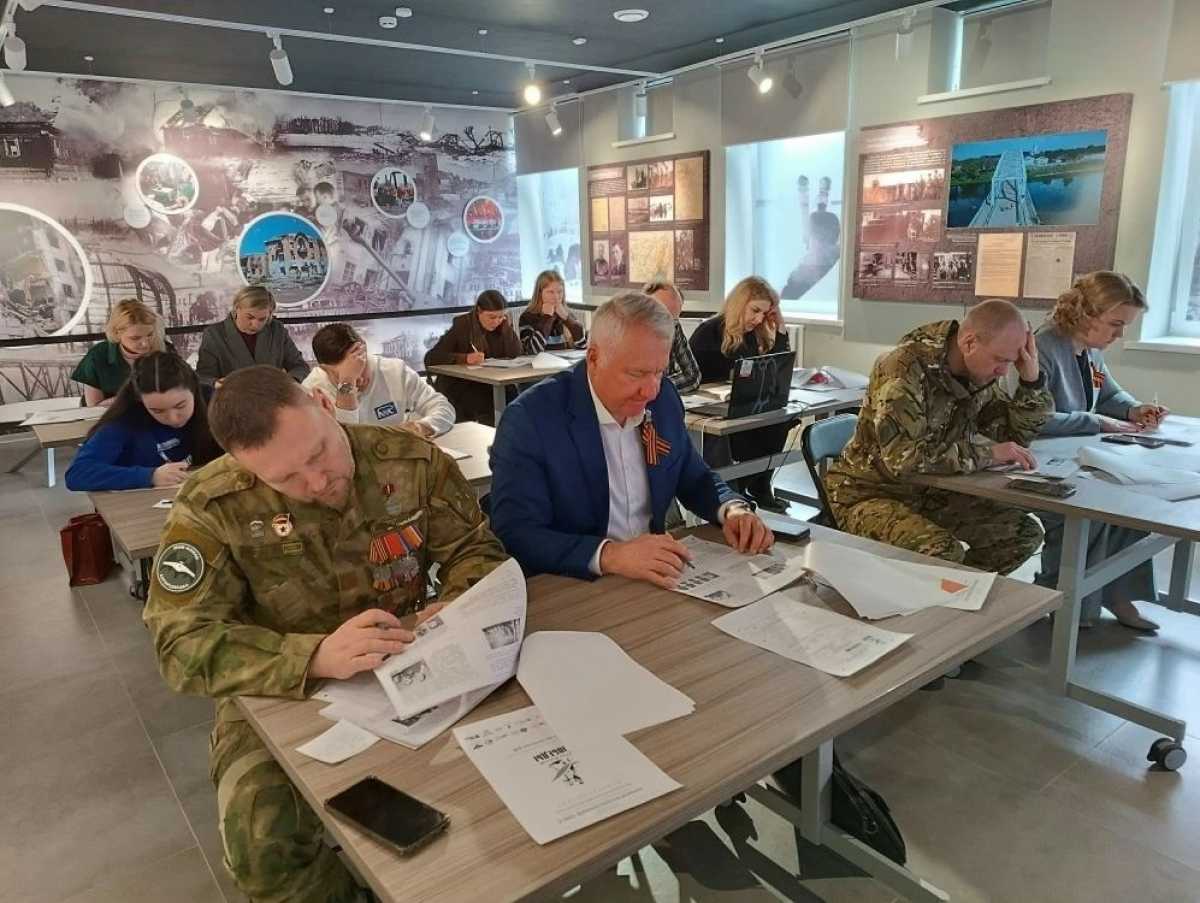 «Диктант Победы» в Новгородской области писали на 218 площадках