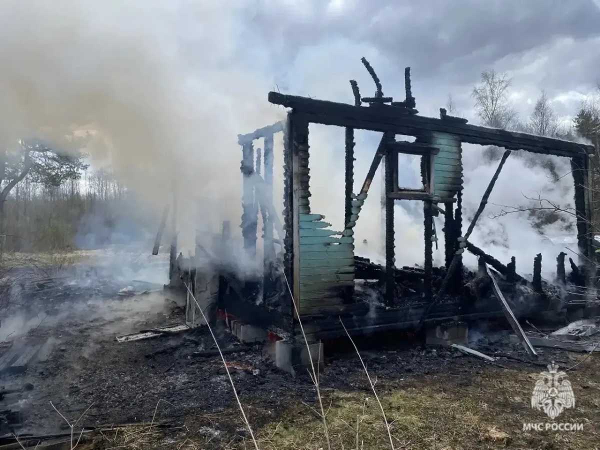 За сутки в Новгородской области сгорели пять домов