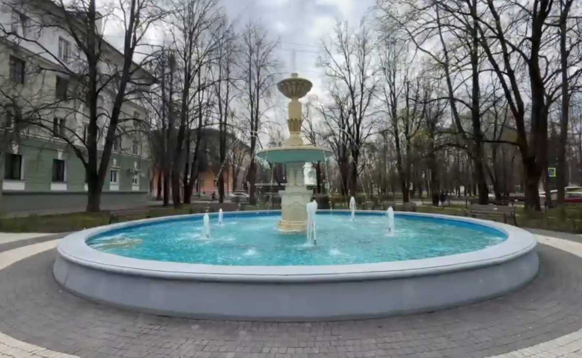 Сезон фонтанов официально открылся в Великом Новгороде