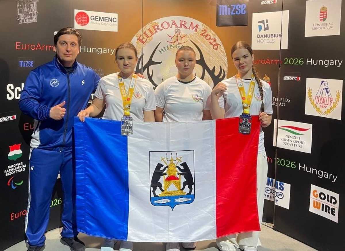 Новгородки выиграли два серебра на первенстве Европы по армрестлингу