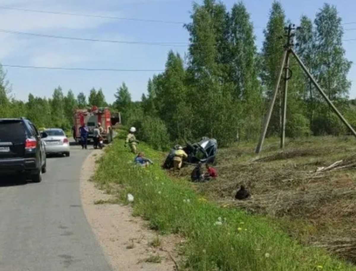 В аварии в Малой Вишере пострадали четыре человека