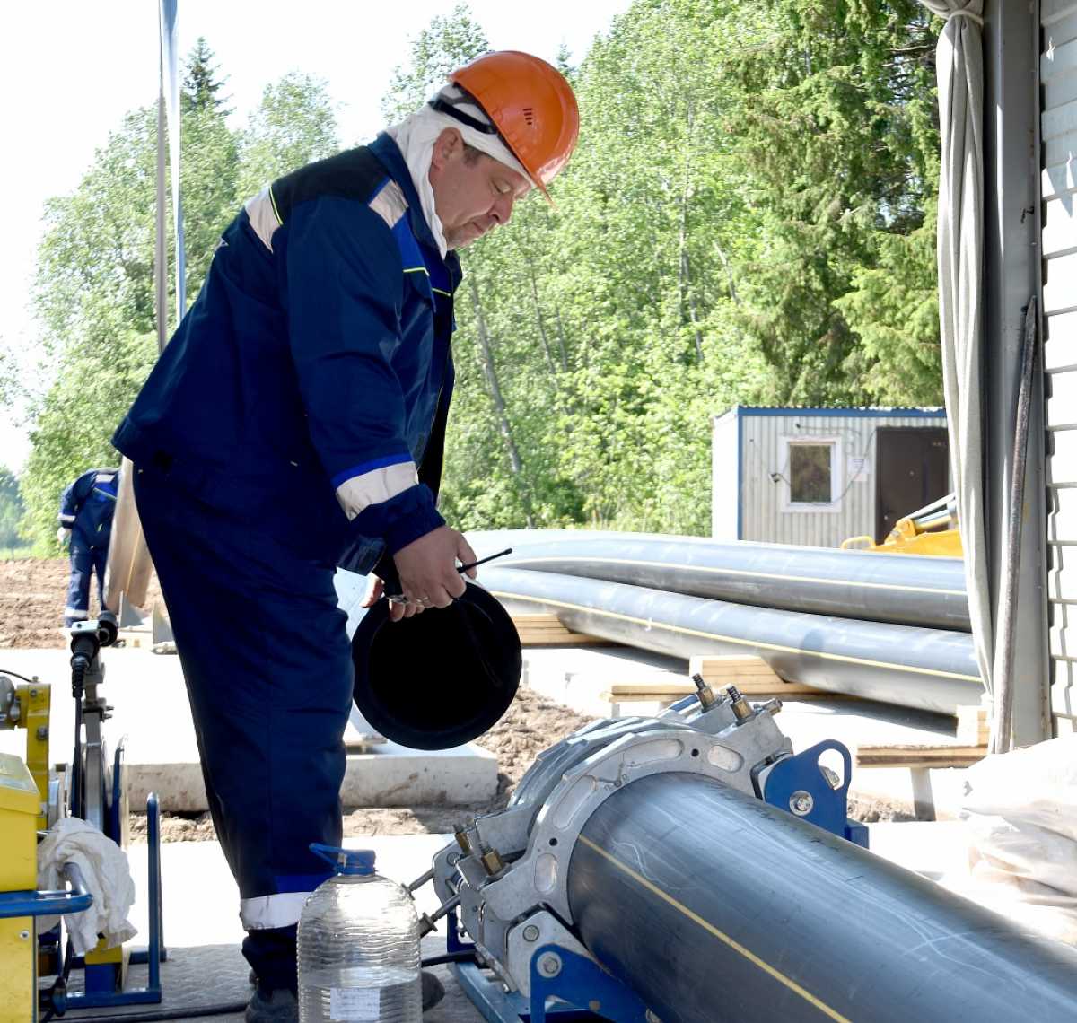 До Пестова проложили 17 километров газопровода До Пестова проложили 17 километров газопровода