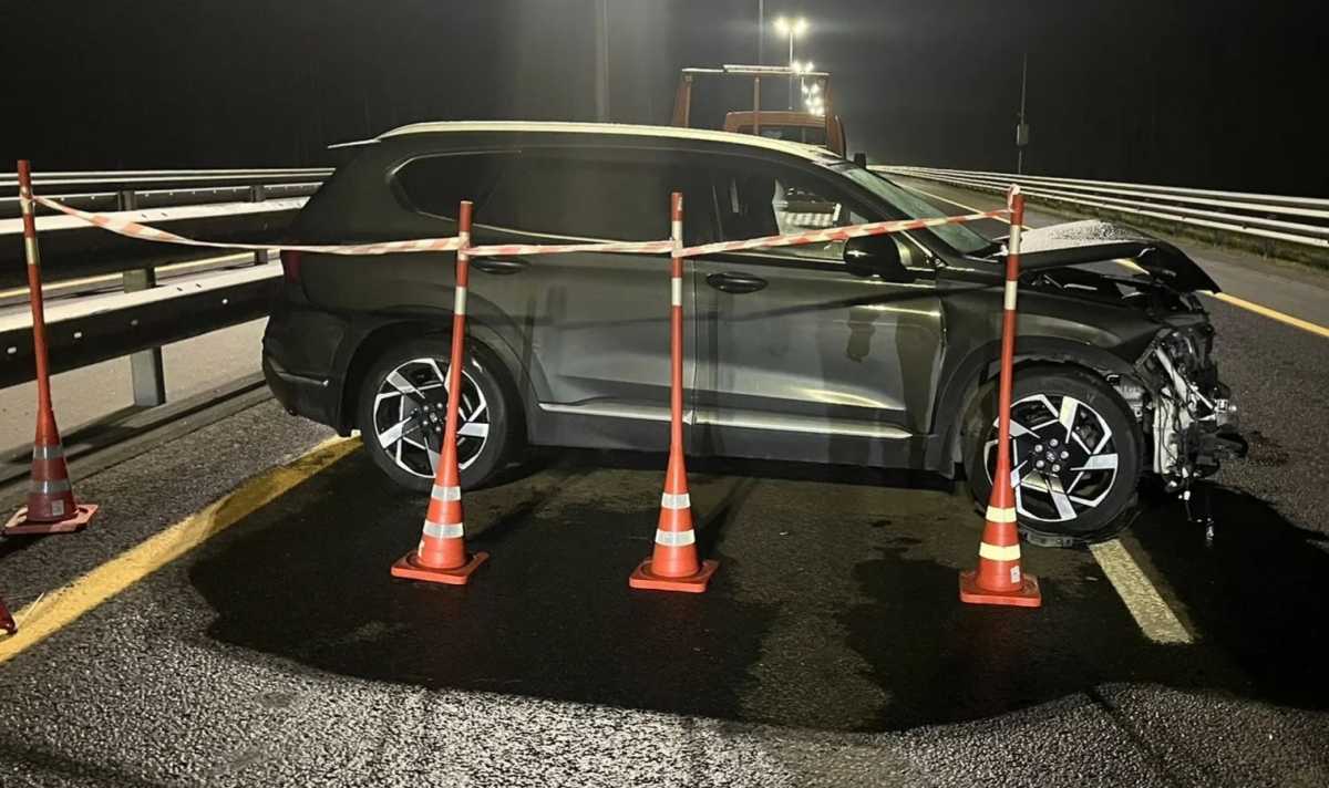 На трассе «Нева» в ДТП пострадал пассажир автомобиля На трассе «Нева» в ДТП пострадал пассажир автомобиля