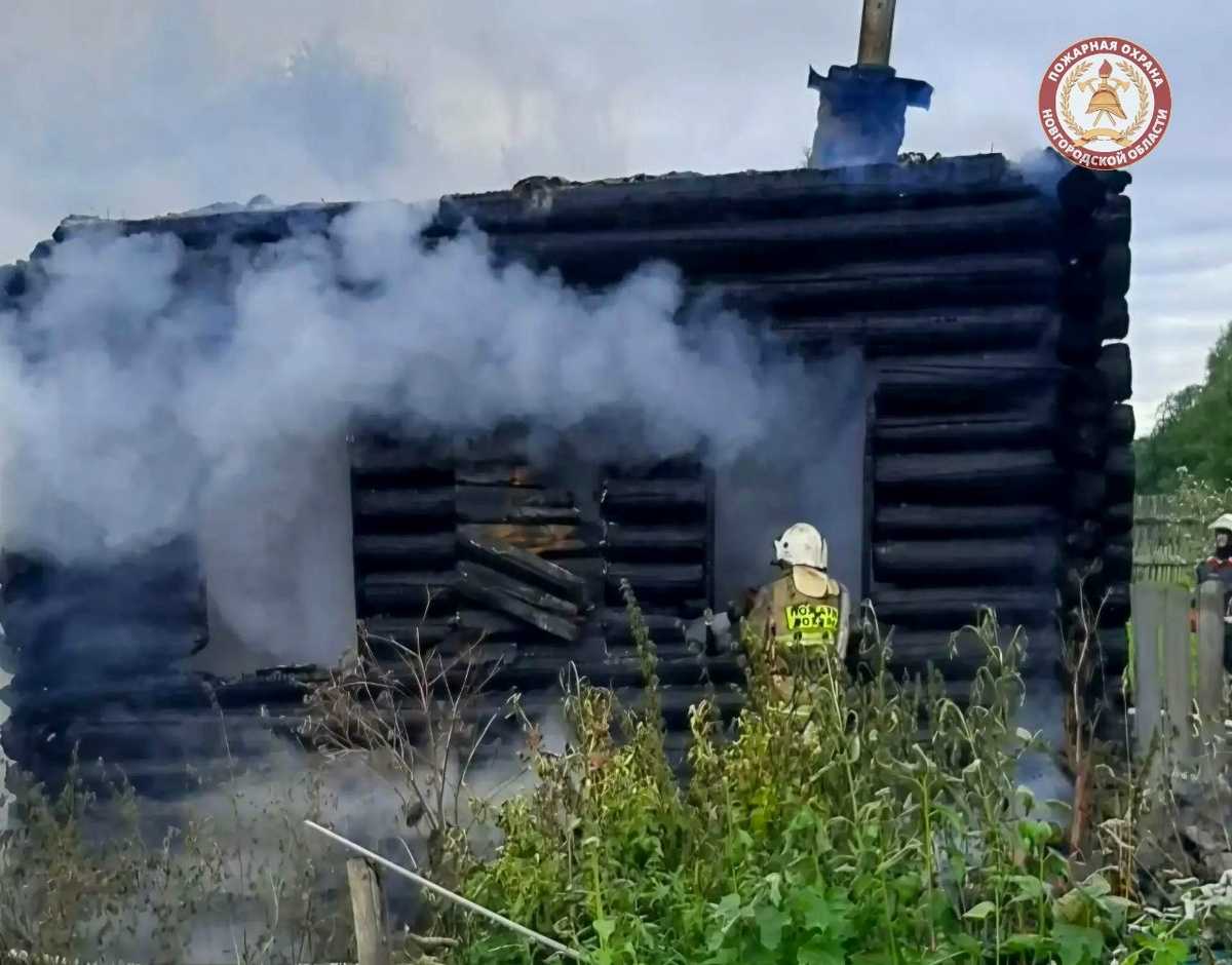 Хозяйку сгоревшего дома в Пестовском округе госпитализировали с ожогами Хозяйку сгоревшего дома в Пестовском округе госпитализировали с ожогами