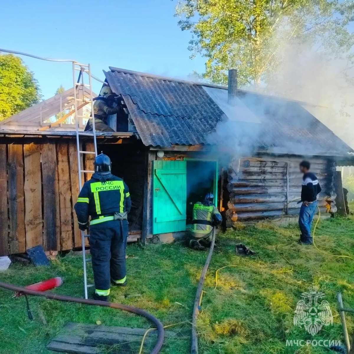 С начала года в Новгородской области горели 84 бани С начала года в Новгородской области горели 84 бани