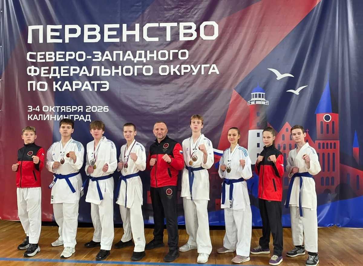 Новгородские каратисты завоевали девять наград на окружных соревнованиях Новгородские каратисты завоевали девять наград на окружных соревнованиях