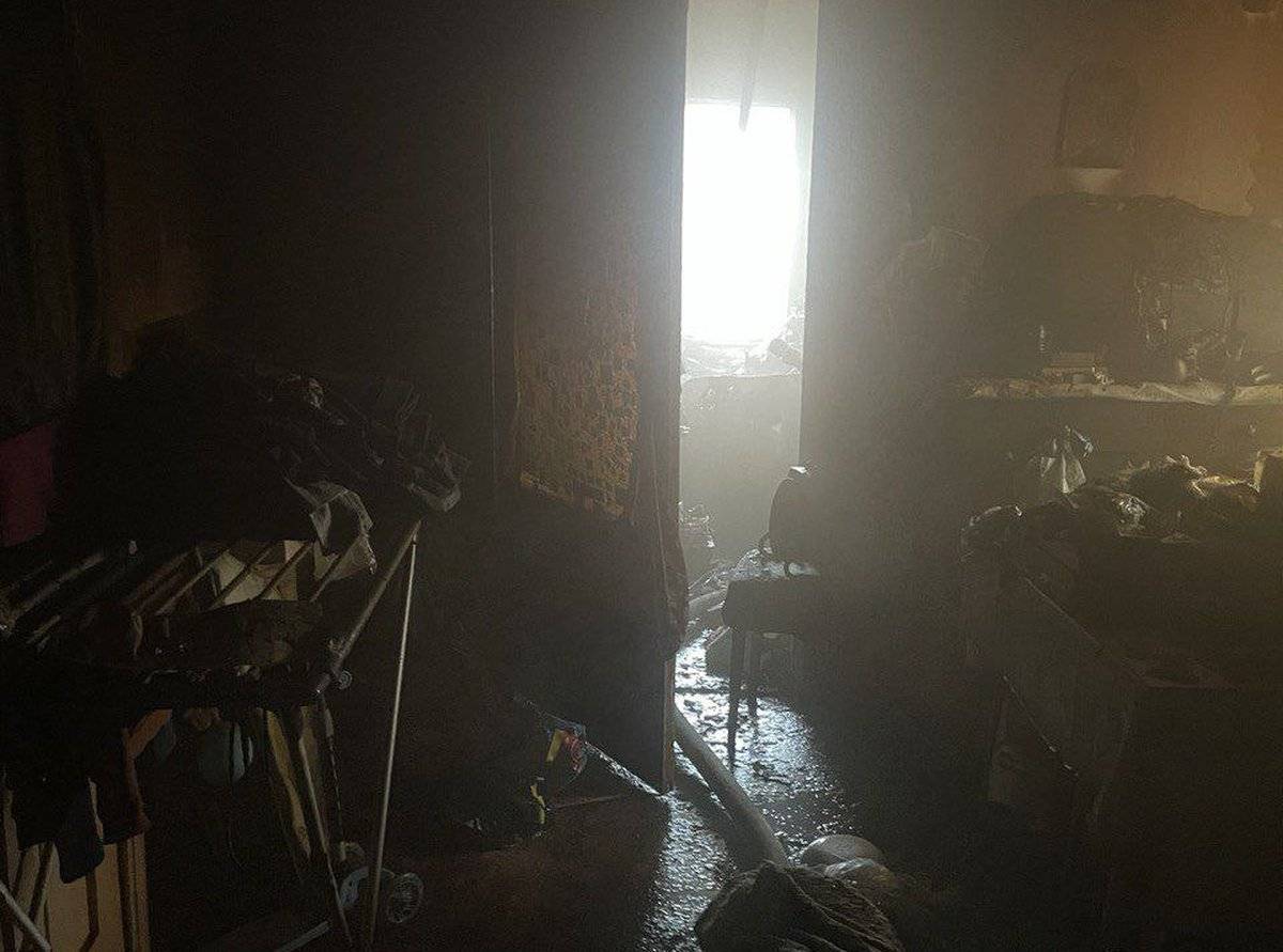 В Старой Руссе вспыхнул пожар в частном жилом доме